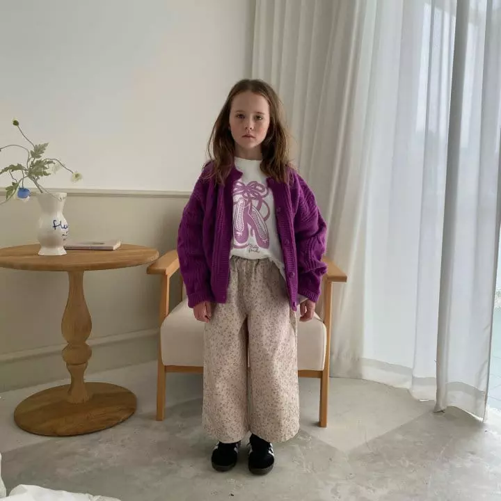 Plan B Atelier - Korean Children Fashion - #designkidswear - Flower Pants - 4
