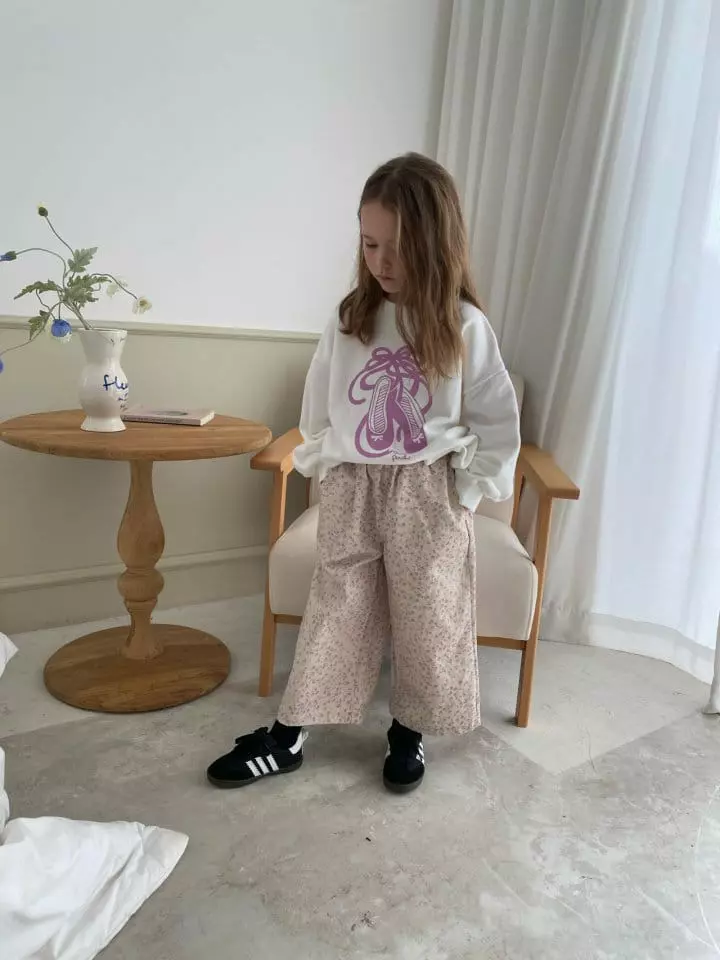 Plan B Atelier - Korean Children Fashion - #fashionkids - Flower Pants - 5