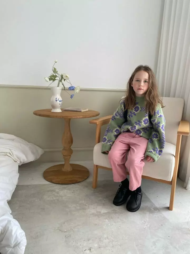 Plan B Atelier - Korean Children Fashion - #fashionkids - White Pants - 2