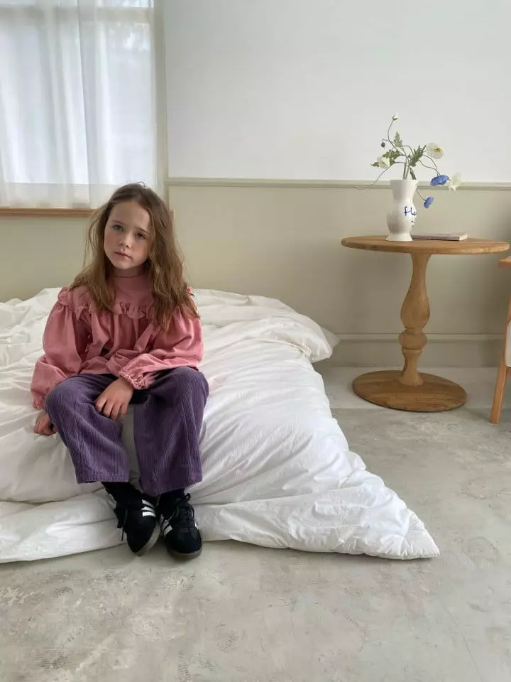 Plan B Atelier - Korean Children Fashion - #kidsshorts - Button Slit Pants - 10