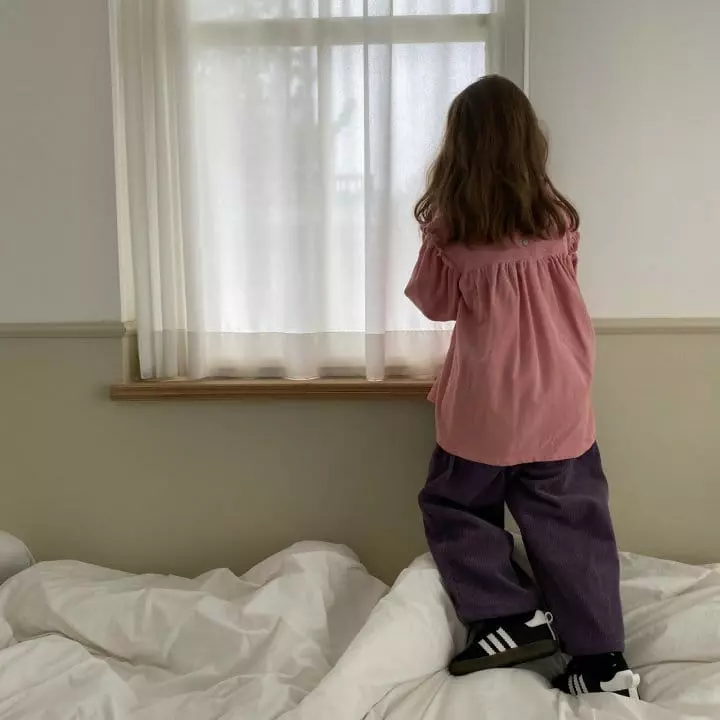 Plan B Atelier - Korean Children Fashion - #kidsstore - Button Slit Pants - 11