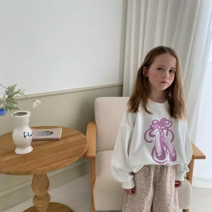 Plan B Atelier - Korean Children Fashion - #kidsstore - Flower Pants - 7
