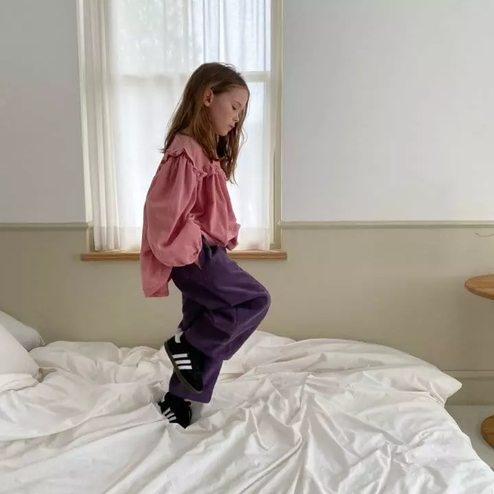 Plan B Atelier - Korean Children Fashion - #kidzfashiontrend - Button Slit Pants - 12