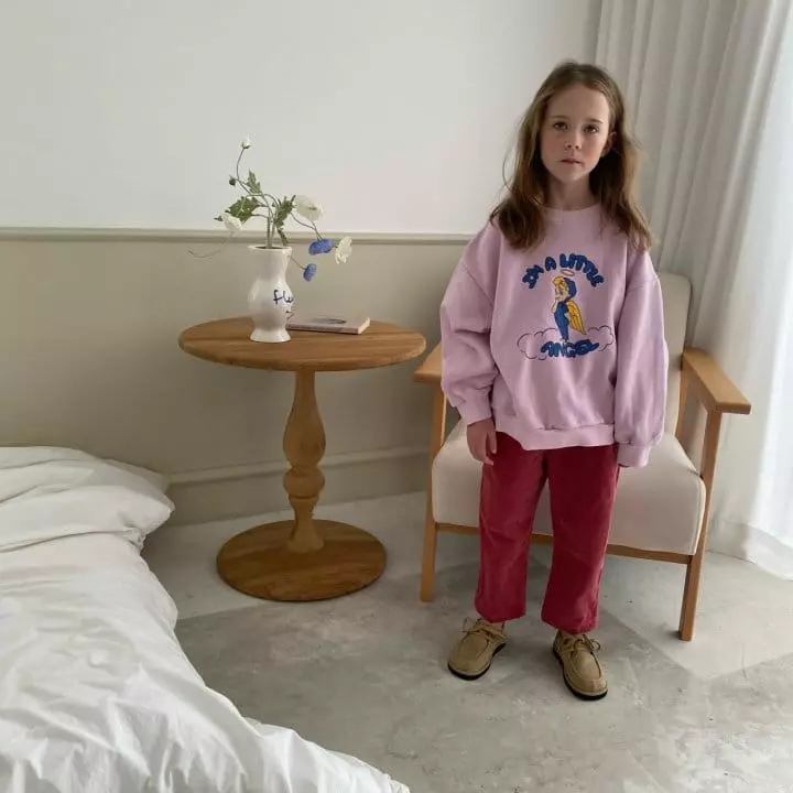Plan B Atelier - Korean Children Fashion - #prettylittlegirls - Angel Sweatshirt - 6
