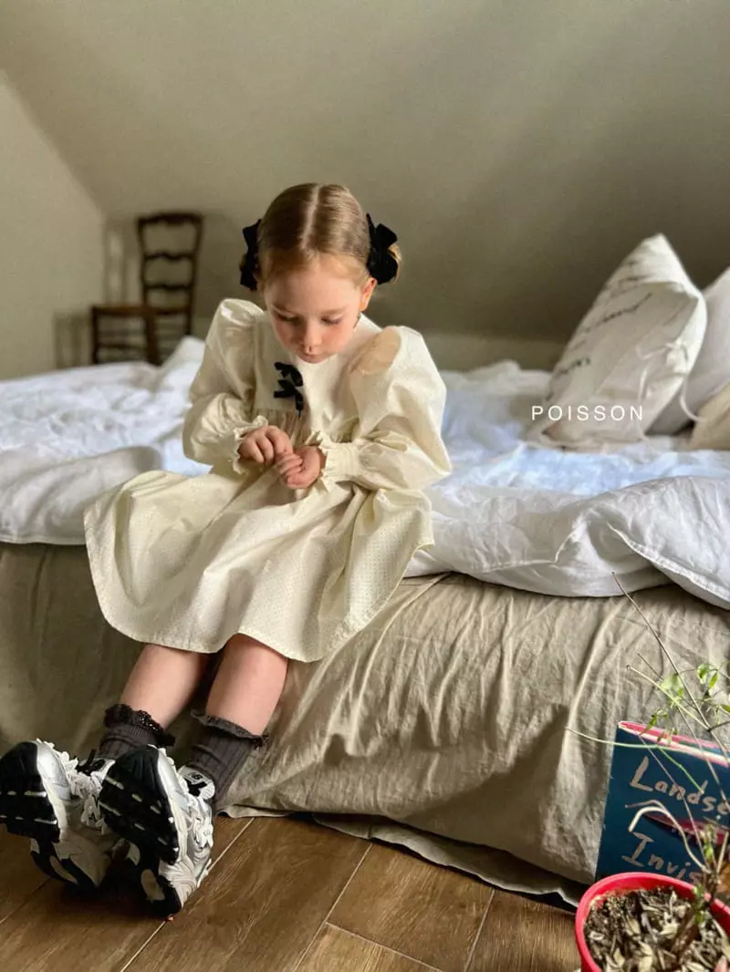 Poisson - Korean Children Fashion - #Kfashion4kids - Velvet Ribbon Set - 12