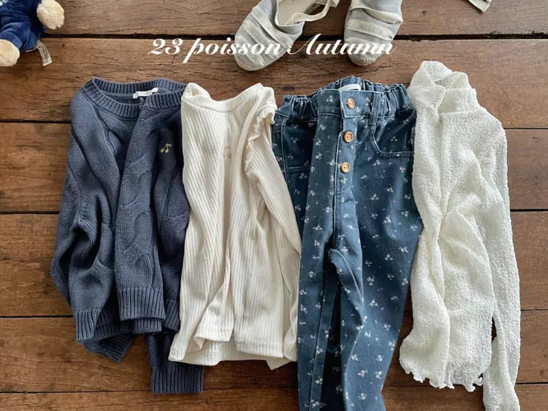 Poisson - Korean Children Fashion - #childrensboutique - Leads Lace Tee - 2