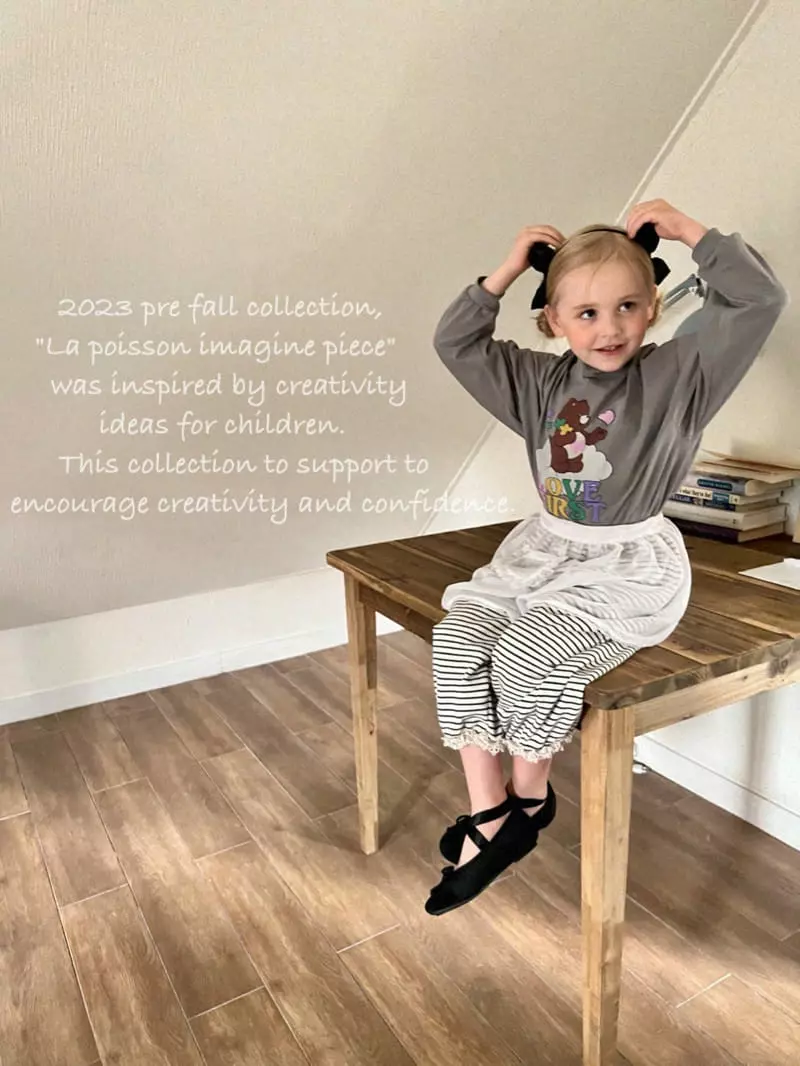 Poisson - Korean Children Fashion - #childrensboutique - Lael Apron - 4