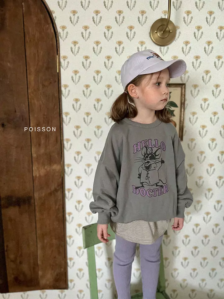 Poisson - Korean Children Fashion - #designkidswear - Hello Sweatshirt - 12
