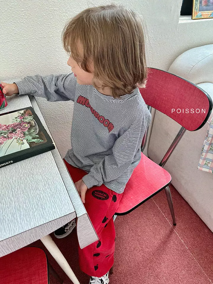 Poisson - Korean Children Fashion - #discoveringself - Apple Terry Pants - 11