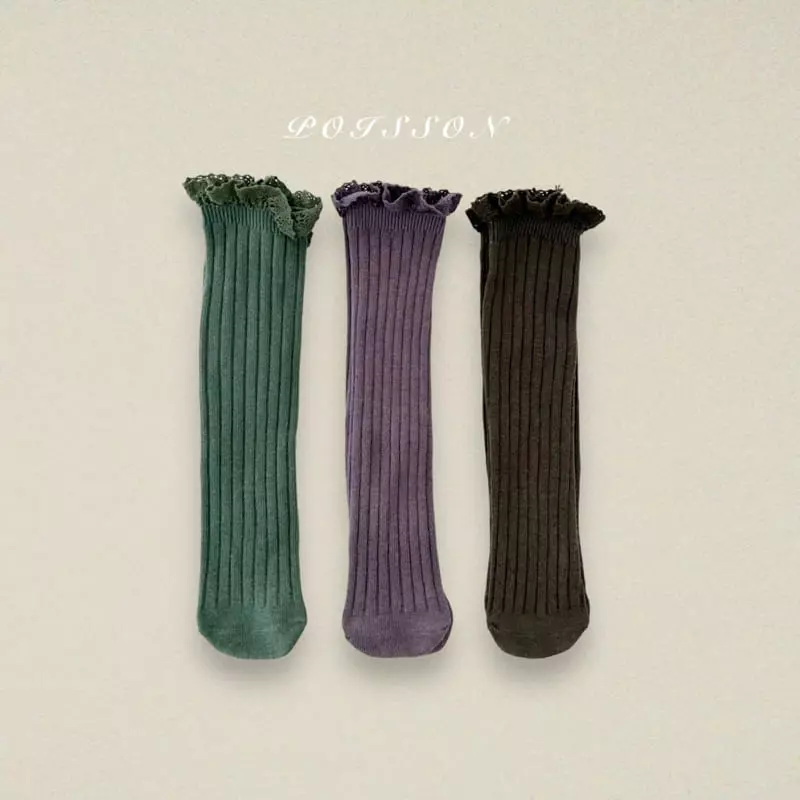 Poisson - Korean Children Fashion - #fashionkids - Frill Socks Set