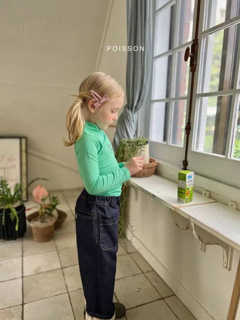 Poisson - Korean Children Fashion - #kidsshorts - Love Tee - 4