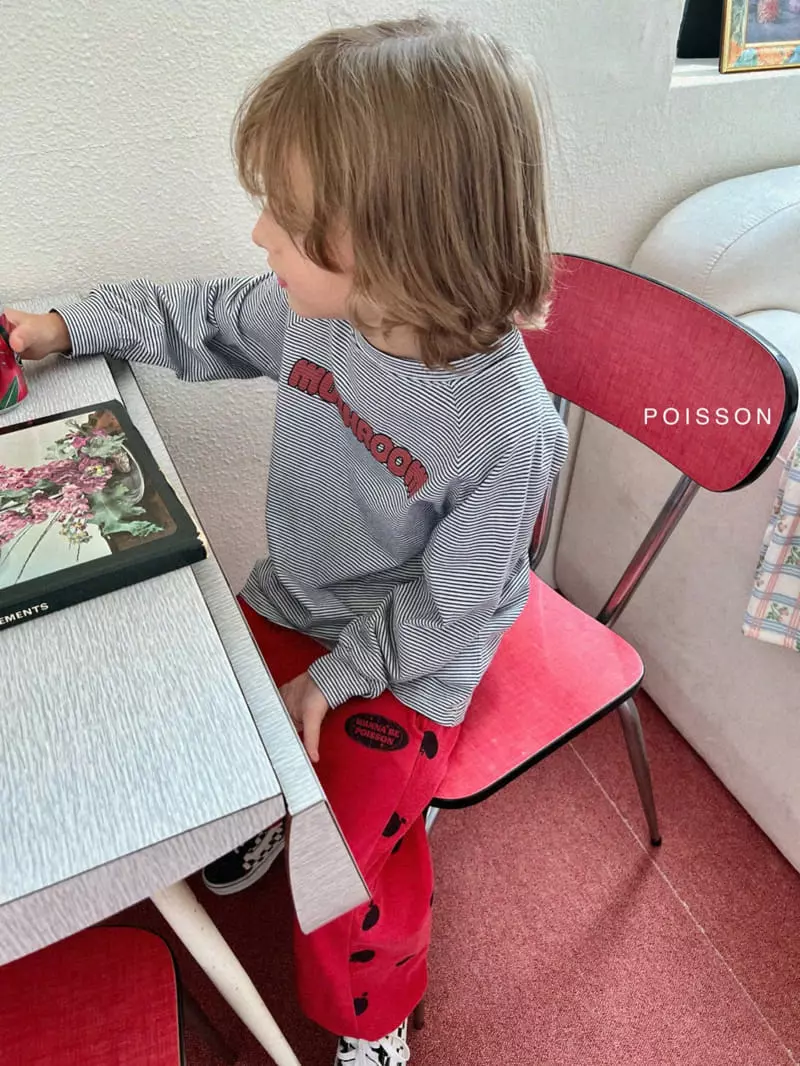 Poisson - Korean Children Fashion - #kidsstore - Mushroon Tee - 4