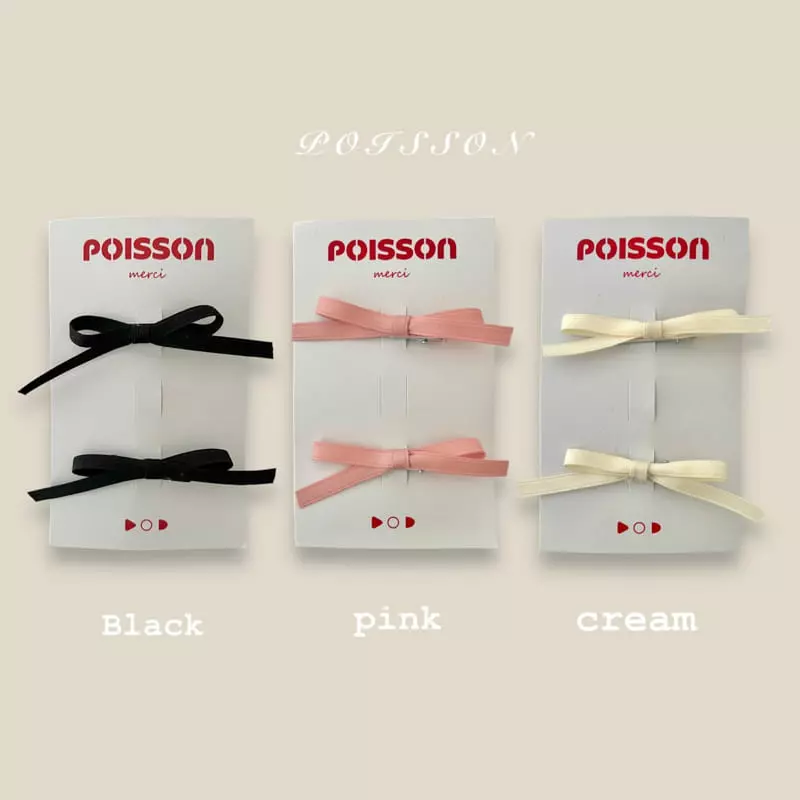 Poisson - Korean Children Fashion - #magicofchildhood - Rose Hairpin Set