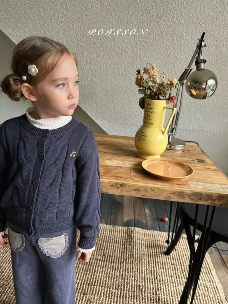 Poisson - Korean Children Fashion - #magicofchildhood - Leads Lace Tee - 11