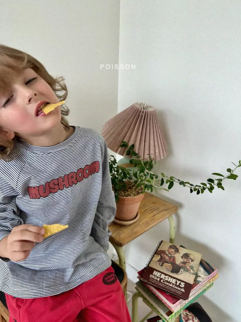 Poisson - Korean Children Fashion - #magicofchildhood - Mushroon Tee - 7
