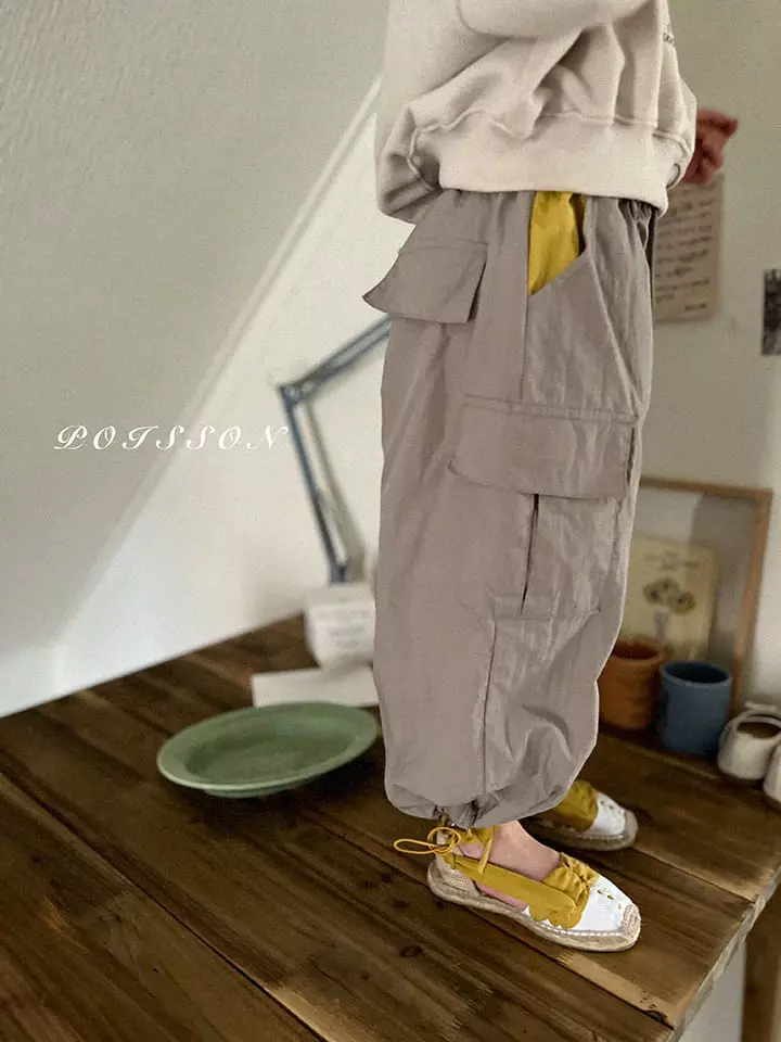Poisson - Korean Children Fashion - #minifashionista - Walk Cargo Pants - 6
