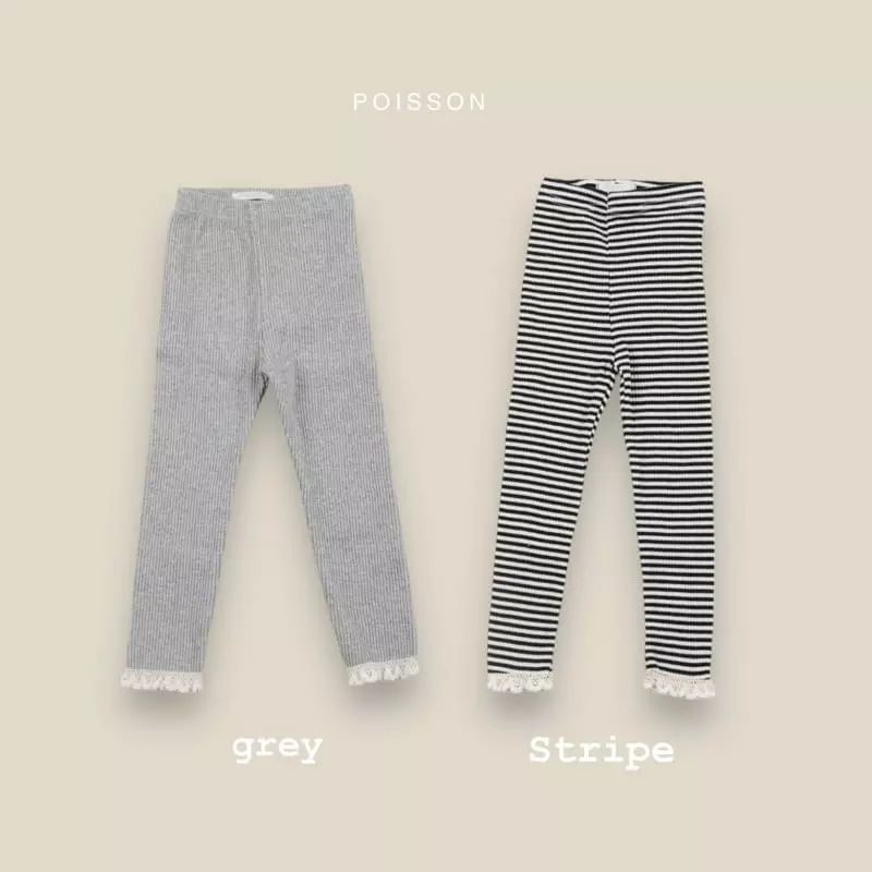 Poisson - Korean Children Fashion - #todddlerfashion - Ella Frill Leggings