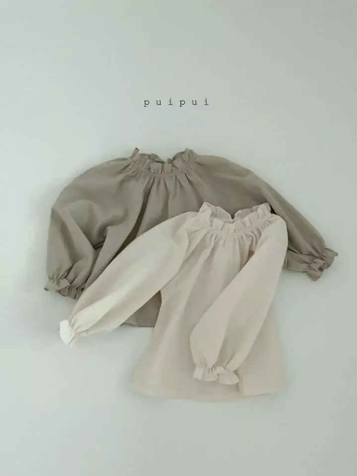 Puipui - Korean Children Fashion - #discoveringself - Blan Blouse - 3