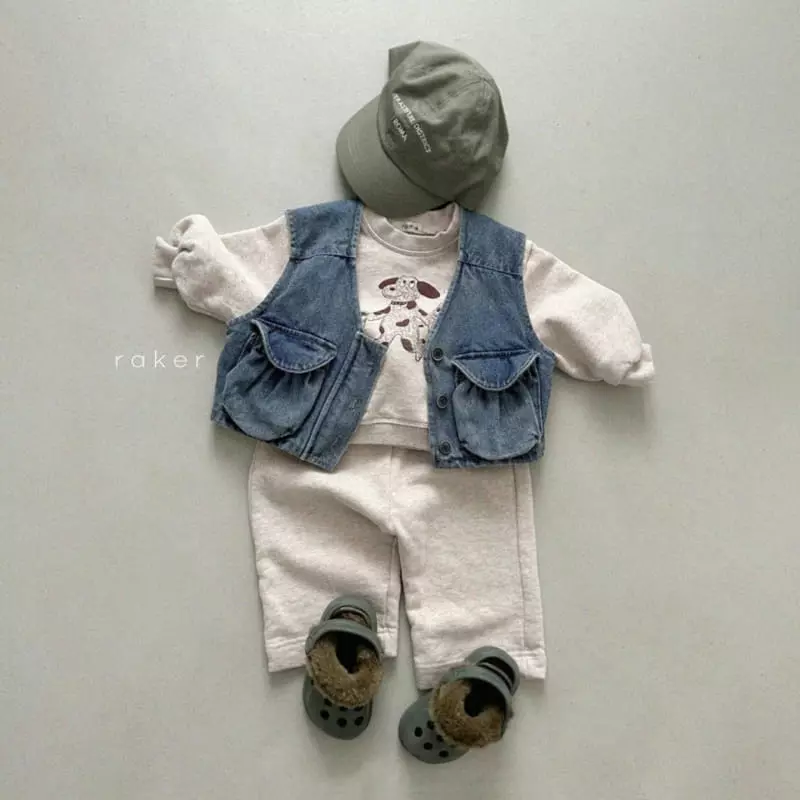 Raker - Korean Children Fashion - #Kfashion4kids - Pouch Pocket Vets - 6