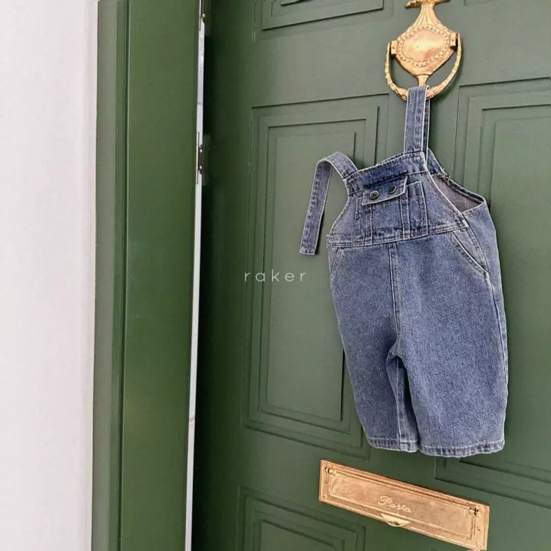Raker - Korean Children Fashion - #childofig - Square Overalls