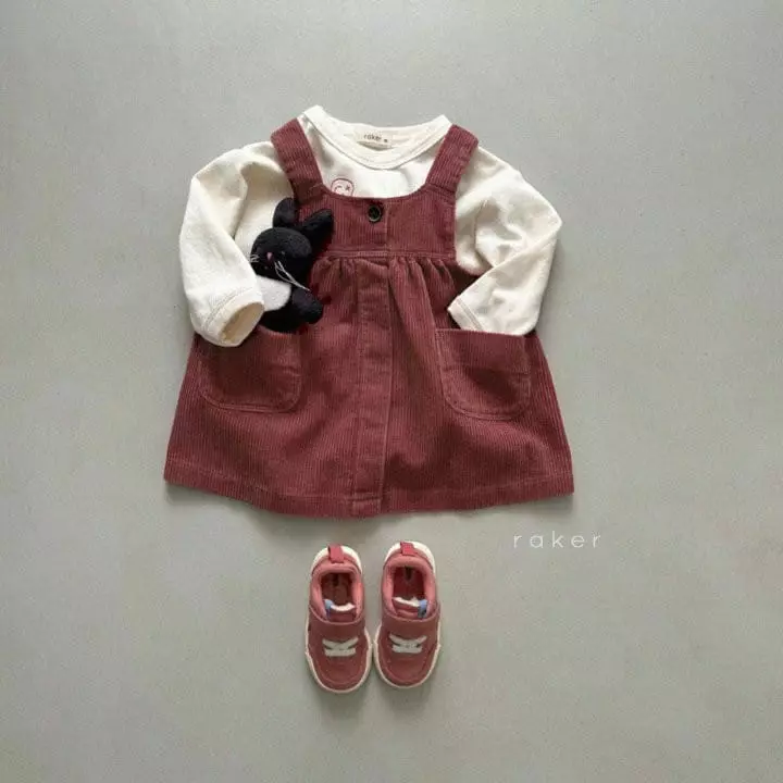 Raker - Korean Children Fashion - #childrensboutique - Animal Piping Tee - 8