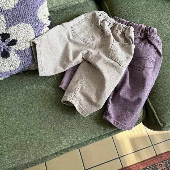 Raker - Korean Children Fashion - #childrensboutique - Pigment Pants - 2