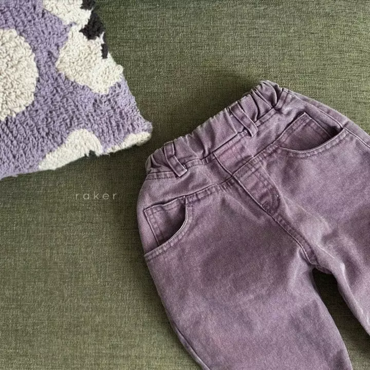 Raker - Korean Children Fashion - #designkidswear - Pigment Pants - 4