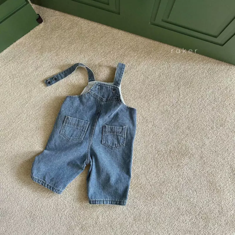 Raker - Korean Children Fashion - #designkidswear - Square Overalls - 4
