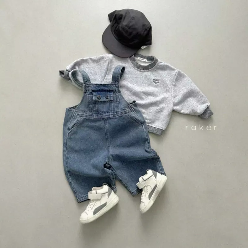 Raker - Korean Children Fashion - #kidsshorts - Square Overalls - 6