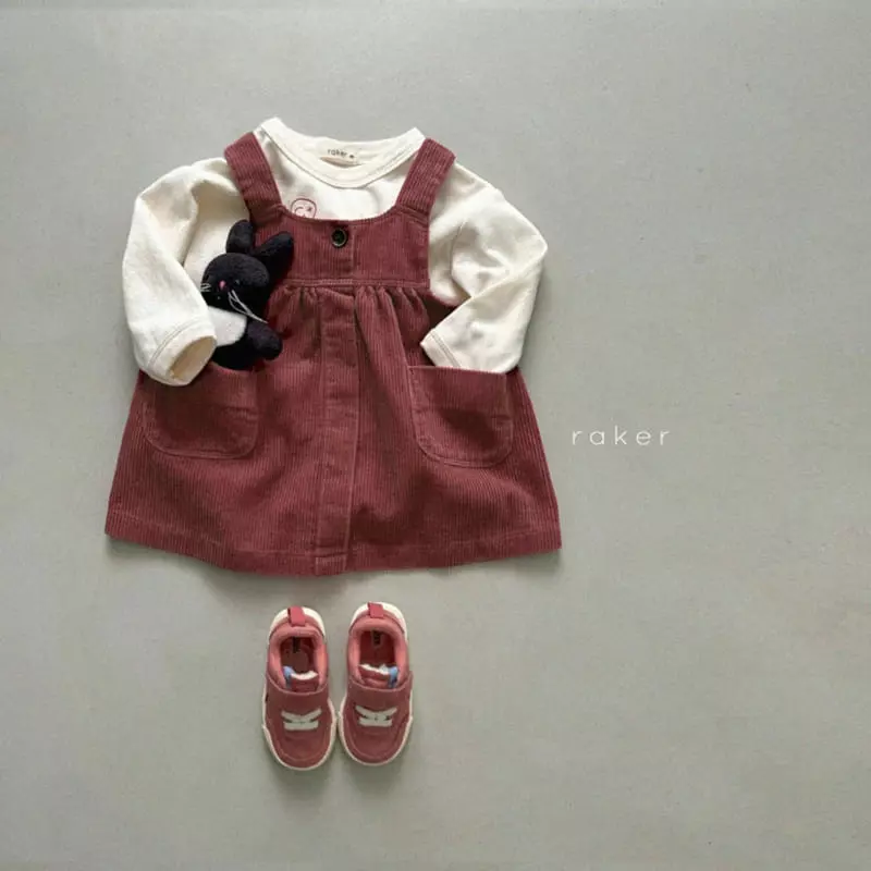 Raker - Korean Children Fashion - #kidsshorts - I AM Jumper Skirt Blue Denim