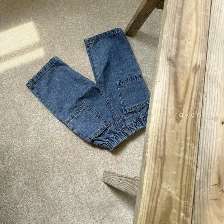 Raker - Korean Children Fashion - #stylishchildhood - Twin Pocket Pants - 2
