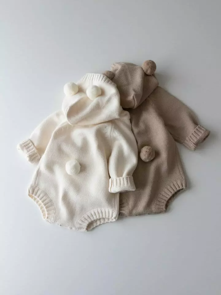 Reve Kid - Korean Baby Fashion - #babyboutiqueclothing - Teddy Bodysuit - 5