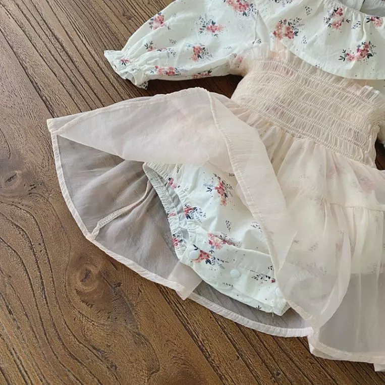 Reve Kid - Korean Baby Fashion - #babyfashion - See Through Sha Set - 4