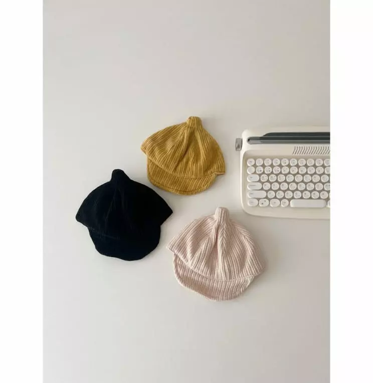 Reve Kid - Korean Baby Fashion - #onlinebabyshop - Corduroy Cap 45~49cm