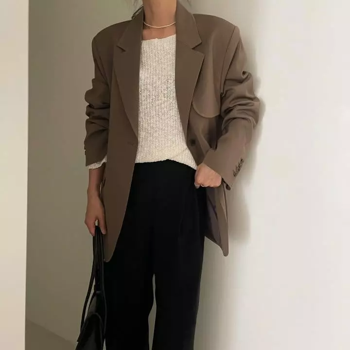 Ripple - Korean Women Fashion - #momslook - Celebraty Jacket - 2