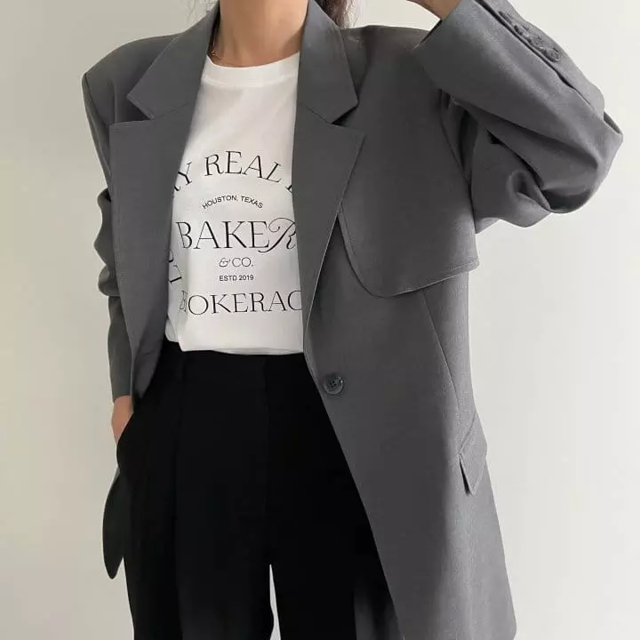 Ripple - Korean Women Fashion - #womensfashion - Celebraty Jacket