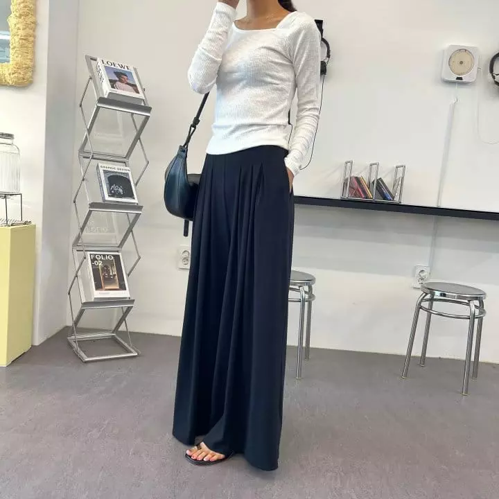 Ripple - Korean Women Fashion - #womensfashion - Hippy Pintuck Pants