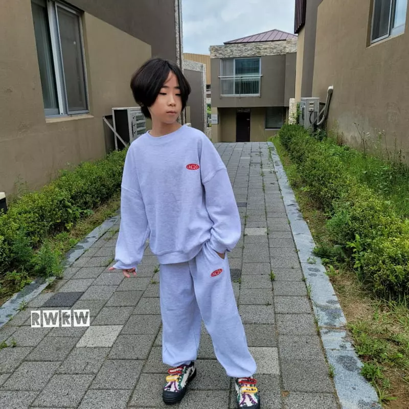 Riwoo Riwoo - Korean Junior Fashion - #designkidswear - RW Waffle Top Bottom Set - 4