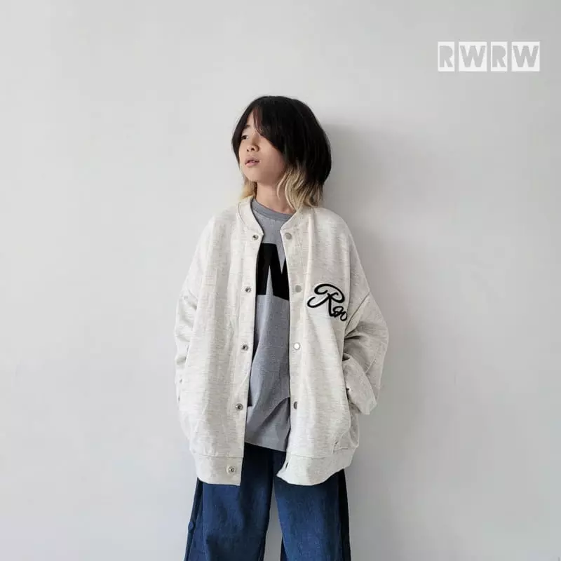 Riwoo Riwoo - Korean Junior Fashion - #littlefashionista - Logo Jumper