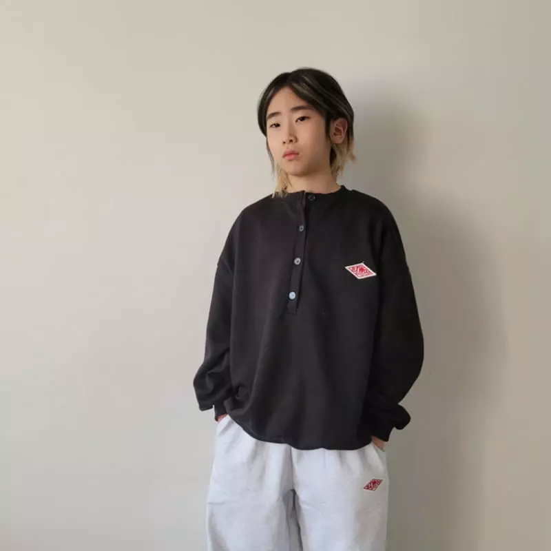 Riwoo Riwoo - Korean Junior Fashion - #prettylittlegirls - Button Henry Sweatshirt - 7