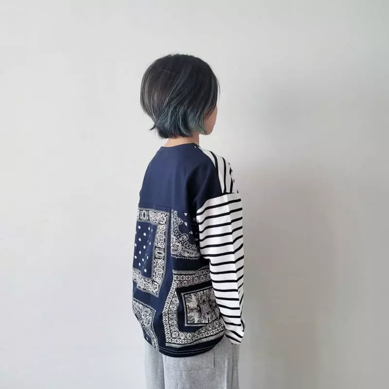 Riwoo Riwoo - Korean Junior Fashion - #todddlerfashion - Stripes Tee - 5