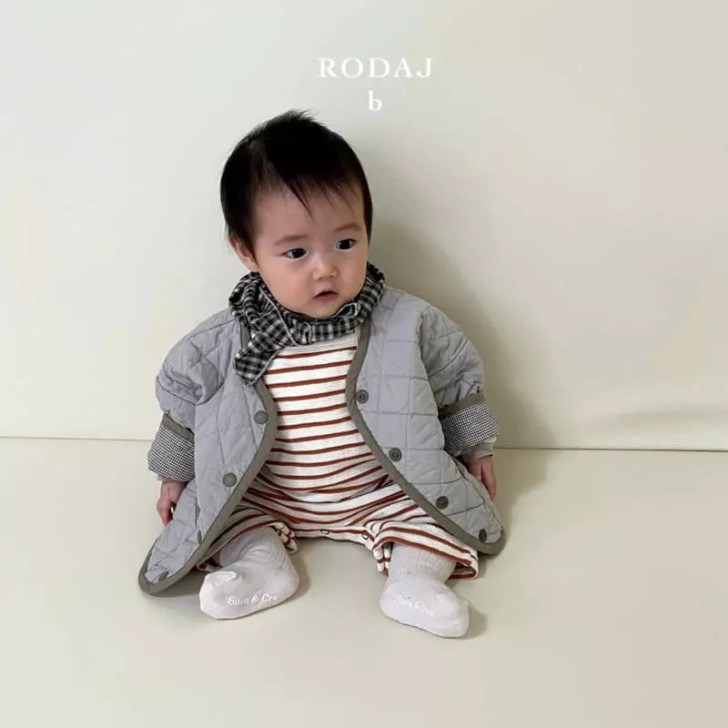 Roda J - Korean Baby Fashion - #babyfashion - Elz Quilting Jacket Bebe - 10