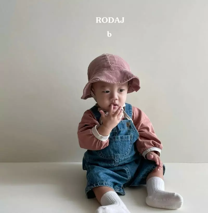 Roda J - Korean Baby Fashion - #babyoutfit - Keep Denim Bodysuit Bebe - 8