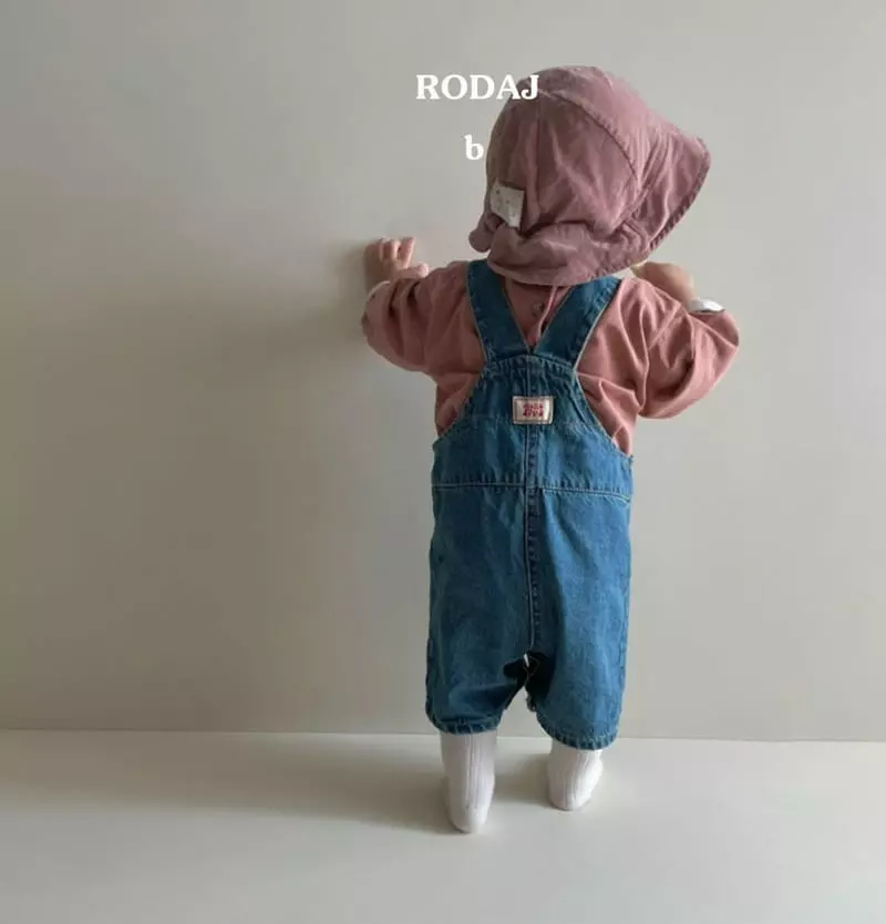 Roda J - Korean Baby Fashion - #babyoutfit - Keep Denim Bodysuit Bebe - 9