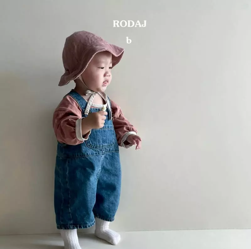 Roda J - Korean Baby Fashion - #babywear - Keep Denim Bodysuit Bebe - 10