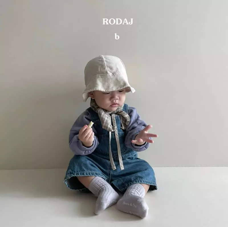 Roda J - Korean Baby Fashion - #onlinebabyshop - Keep Denim Bodysuit Bebe - 12
