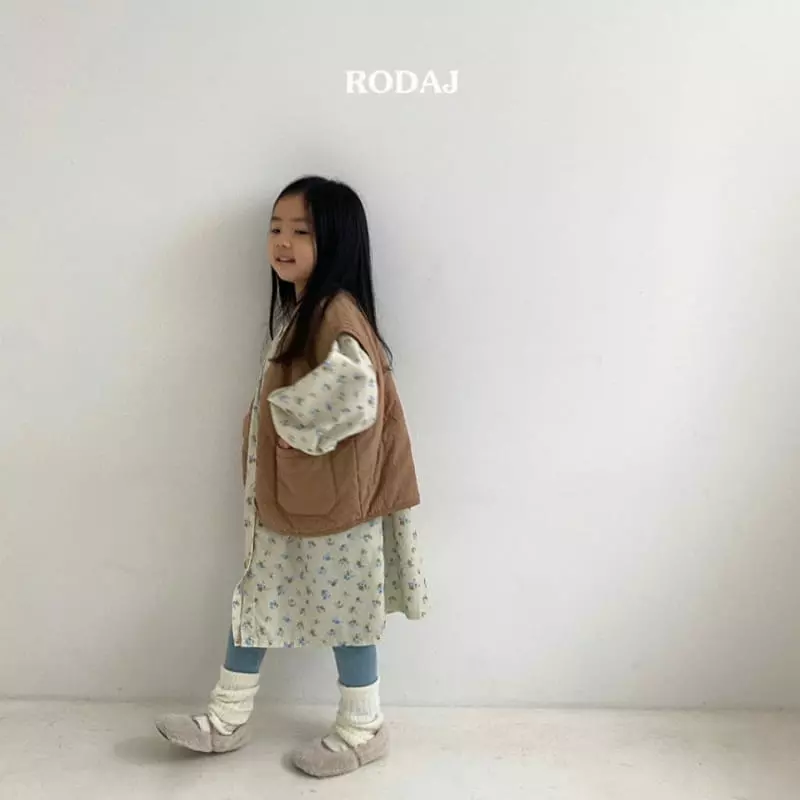 Roda J - Korean Children Fashion - #minifashionista - Stone Flower One-piece - 8