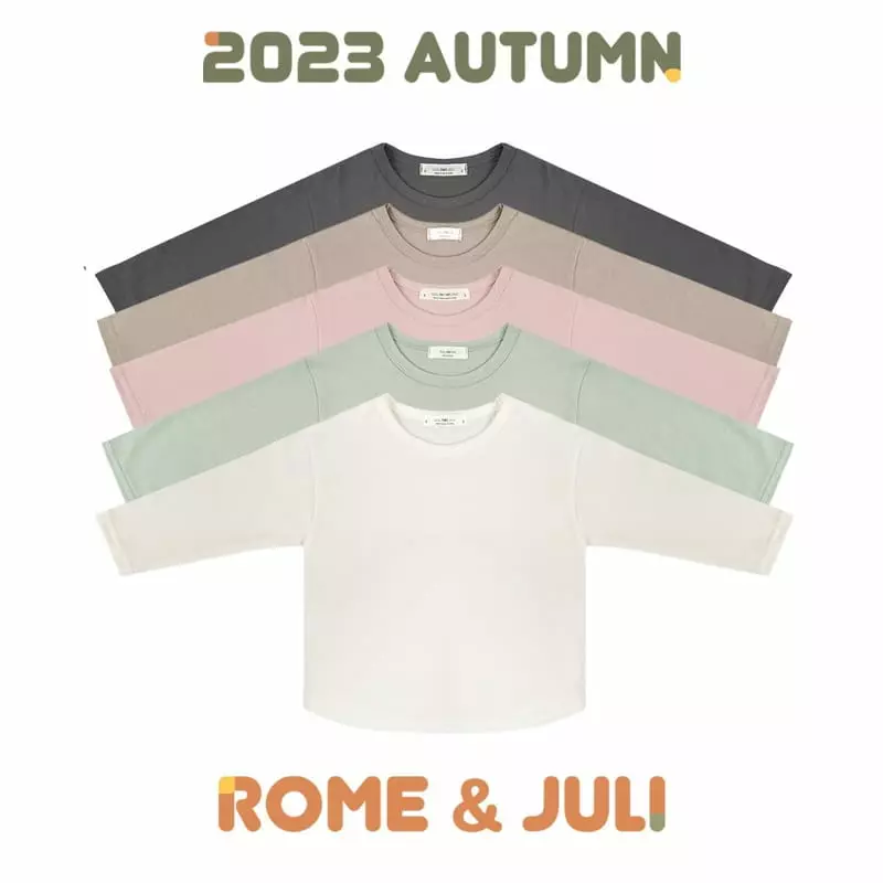 Rome Juli - Korean Children Fashion - #Kfashion4kids - All Day Tee