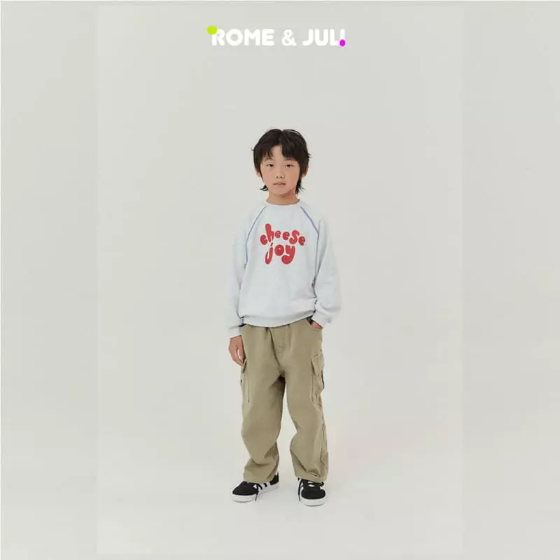 Rome Juli - Korean Children Fashion - #childofig - Cheese Joy Sweatshirt - 10