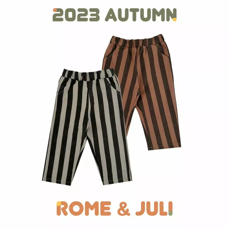 Rome Juli - Korean Children Fashion - #childrensboutique - Pierrot St Pants